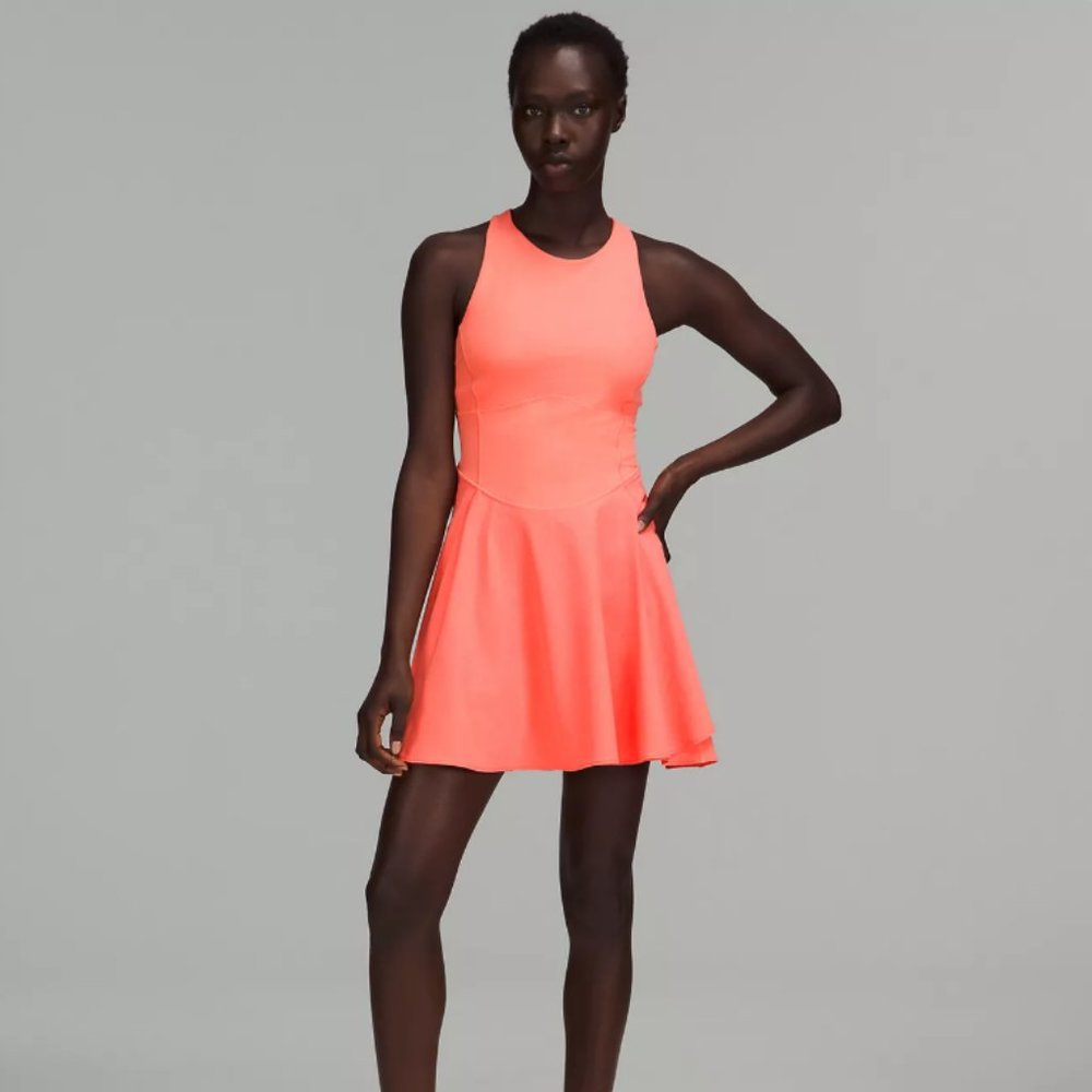 NWT Lululemon Court Crush dress *Raspberry cream* SZ 4